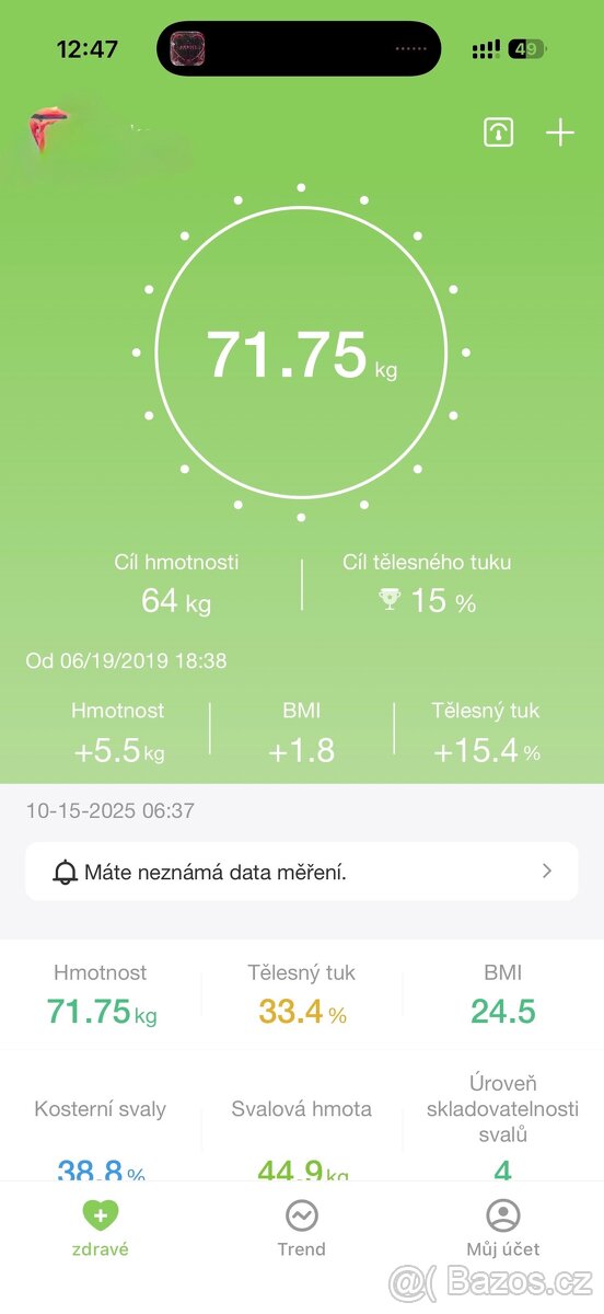 Digitální váha Umax - 3