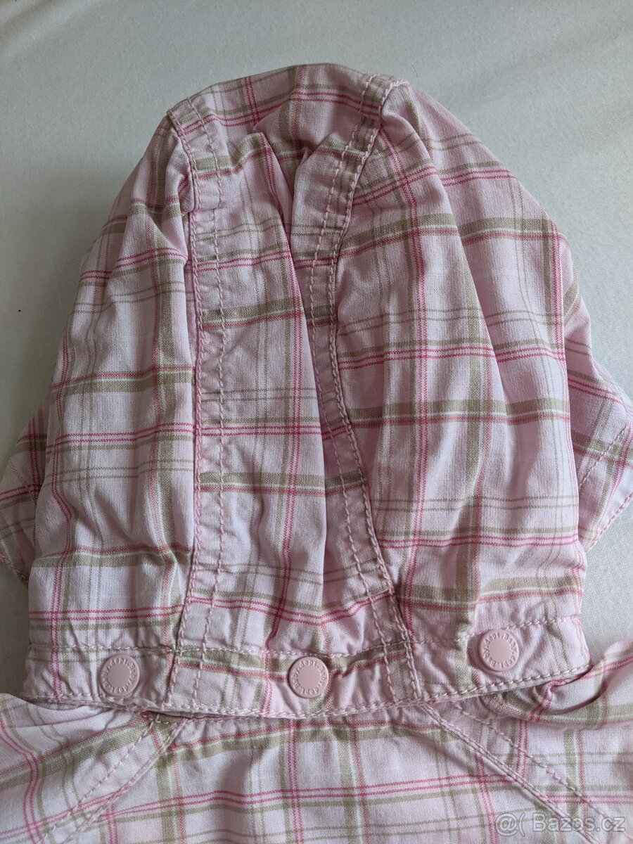 Růžová bundička H&M vel. 86 - 3