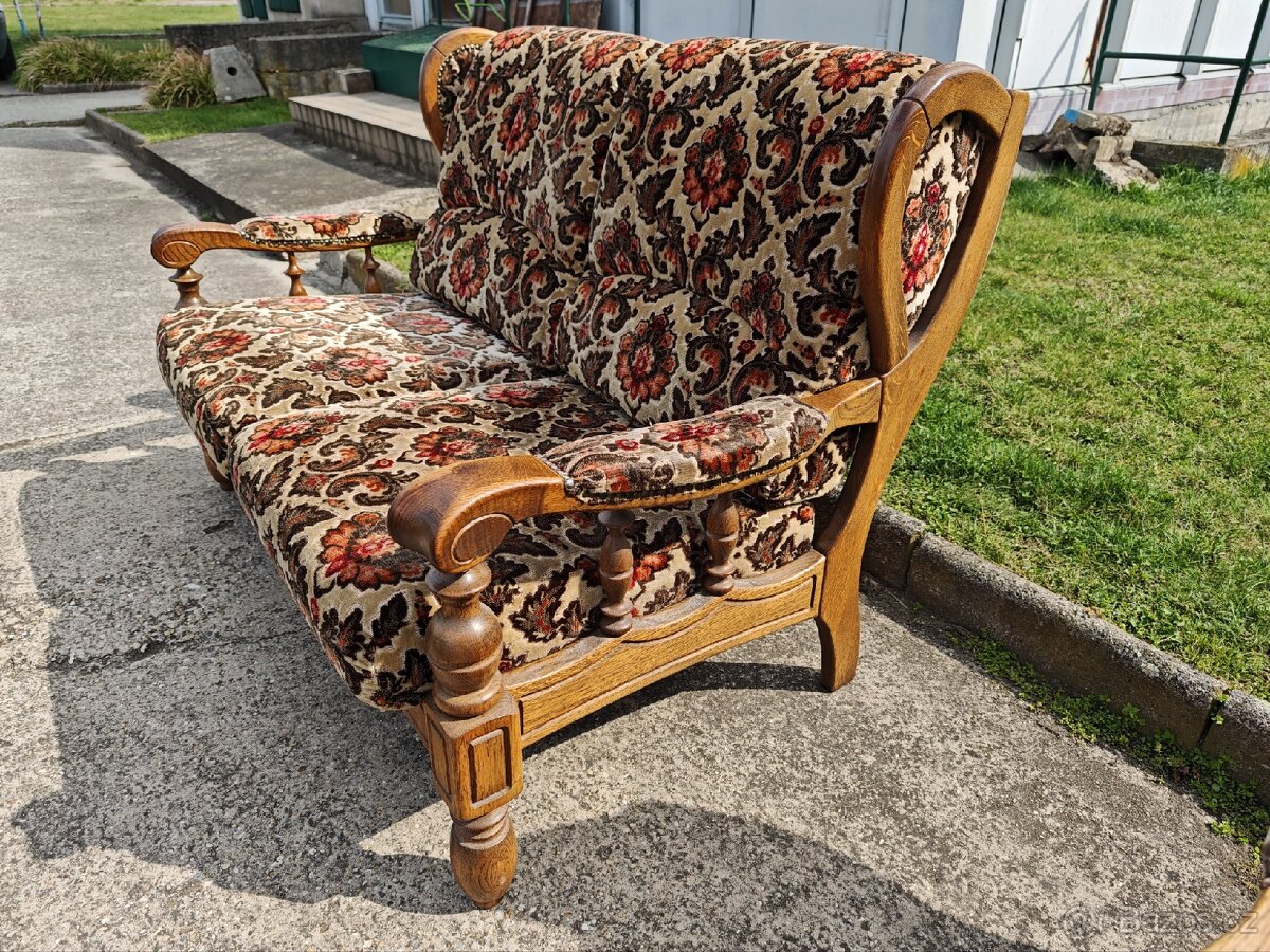 Rustikální sedačka 3+2+1 - 3