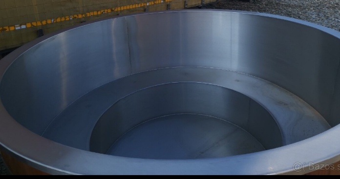 Nerezový koupací sud -kad - 3