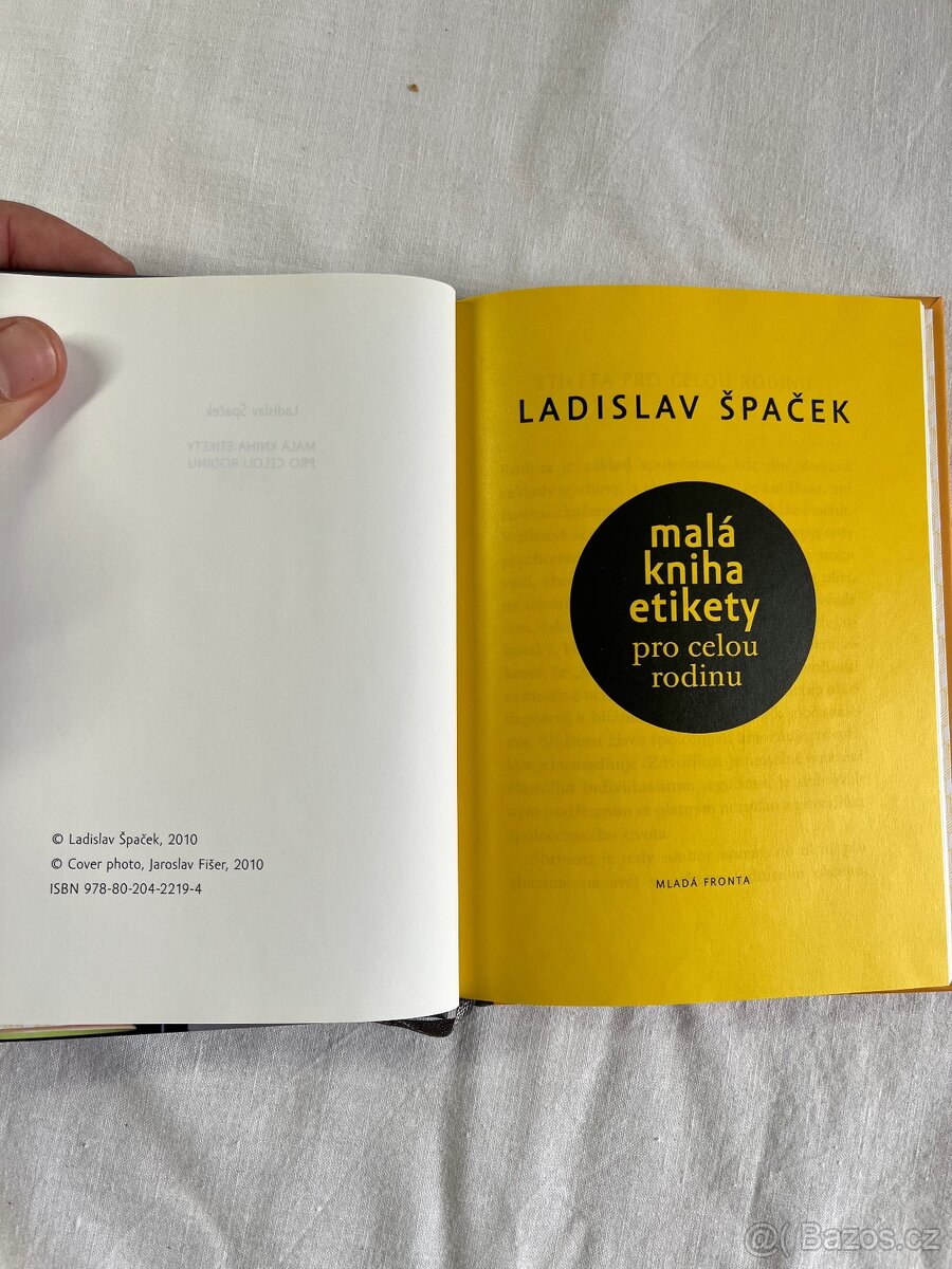 Malá kniha Etikety - Ladislav Špaček - 3