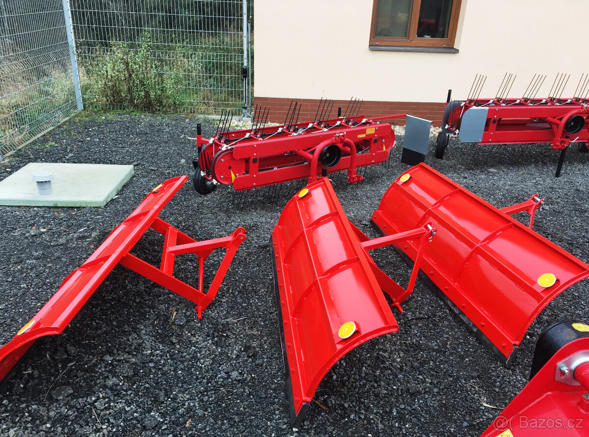 Radlice na sníh zadní tažená za traktor, malotraktor 150 cm - 3