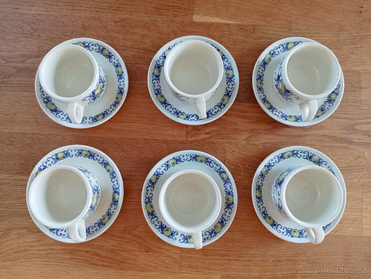 VINTAGE KÁVOVÝ SERVIS VILLEROY A BOCH LUCEMBURSKO - 3