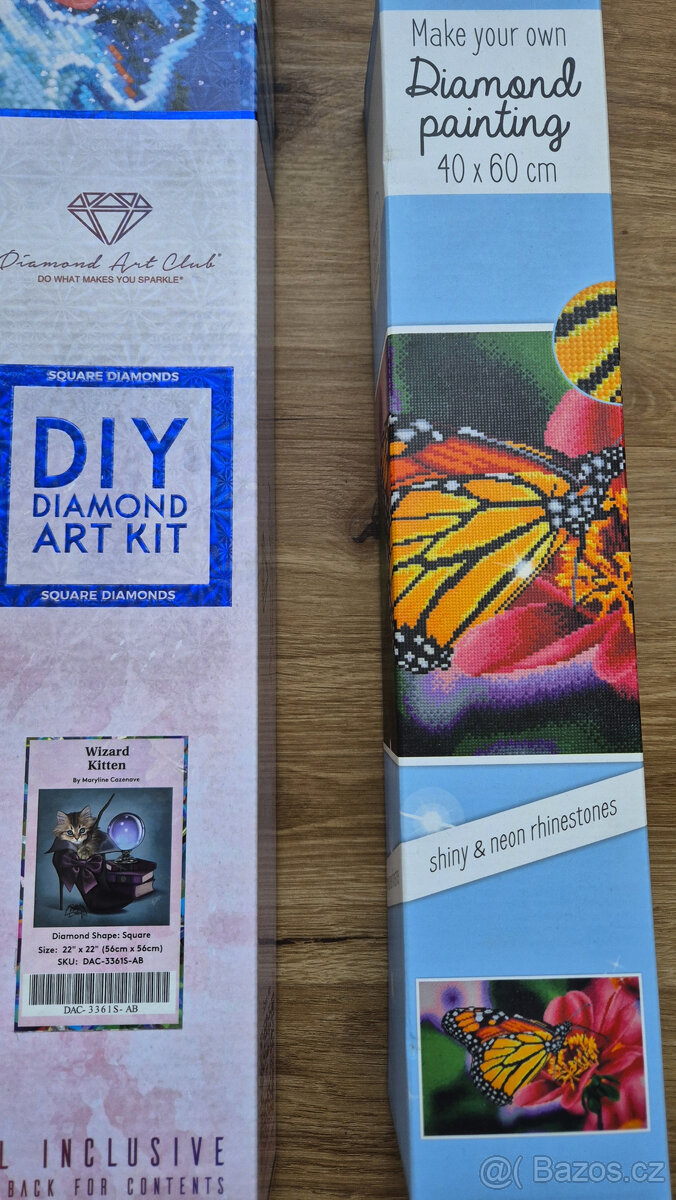 2x diamantové malování + kufřík - 3
