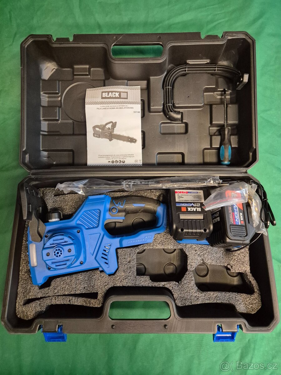 aku. pila 21v 4Ah lišta 30cm - 3