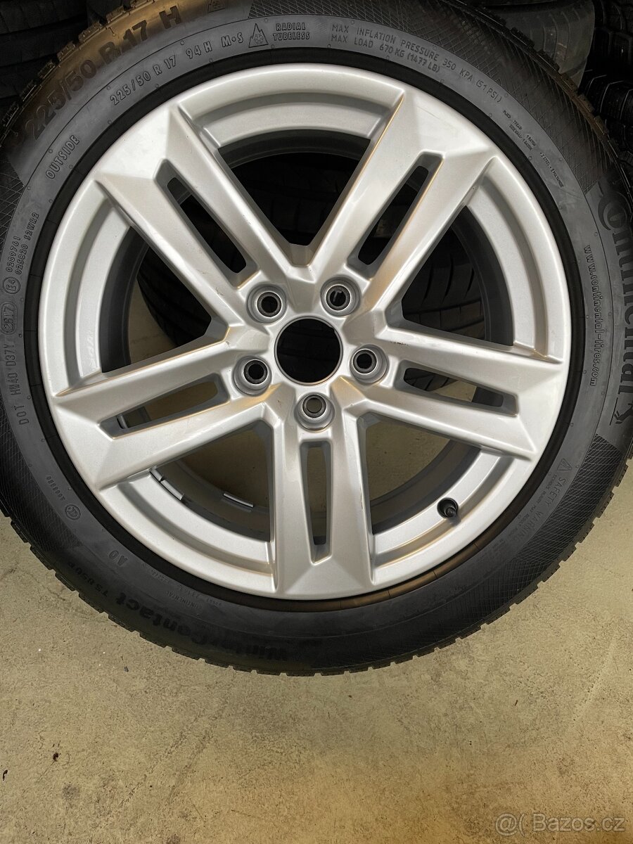 Originální kola Audi A4 5x112 R17 ZIMNÍ č.H62 - 3