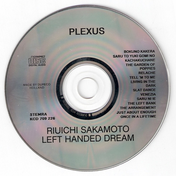 SAKAMOTO: Left Handed Dream (CD) PLEXUS - 3