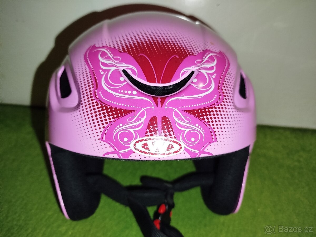 Dívčí lyžařská helma + brýle - 3