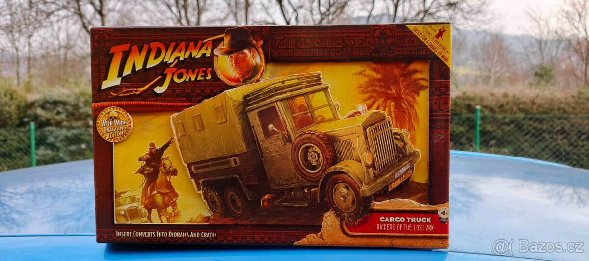 Indiana Jones Raiders of The Lost Ark German Troop Car With - 3