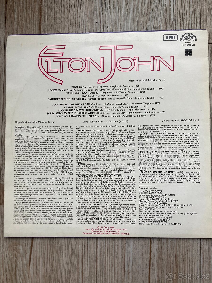 LP Elton John - 3
