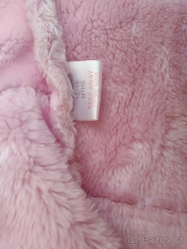 Dívčí/dětský kožíšek růžový - 3