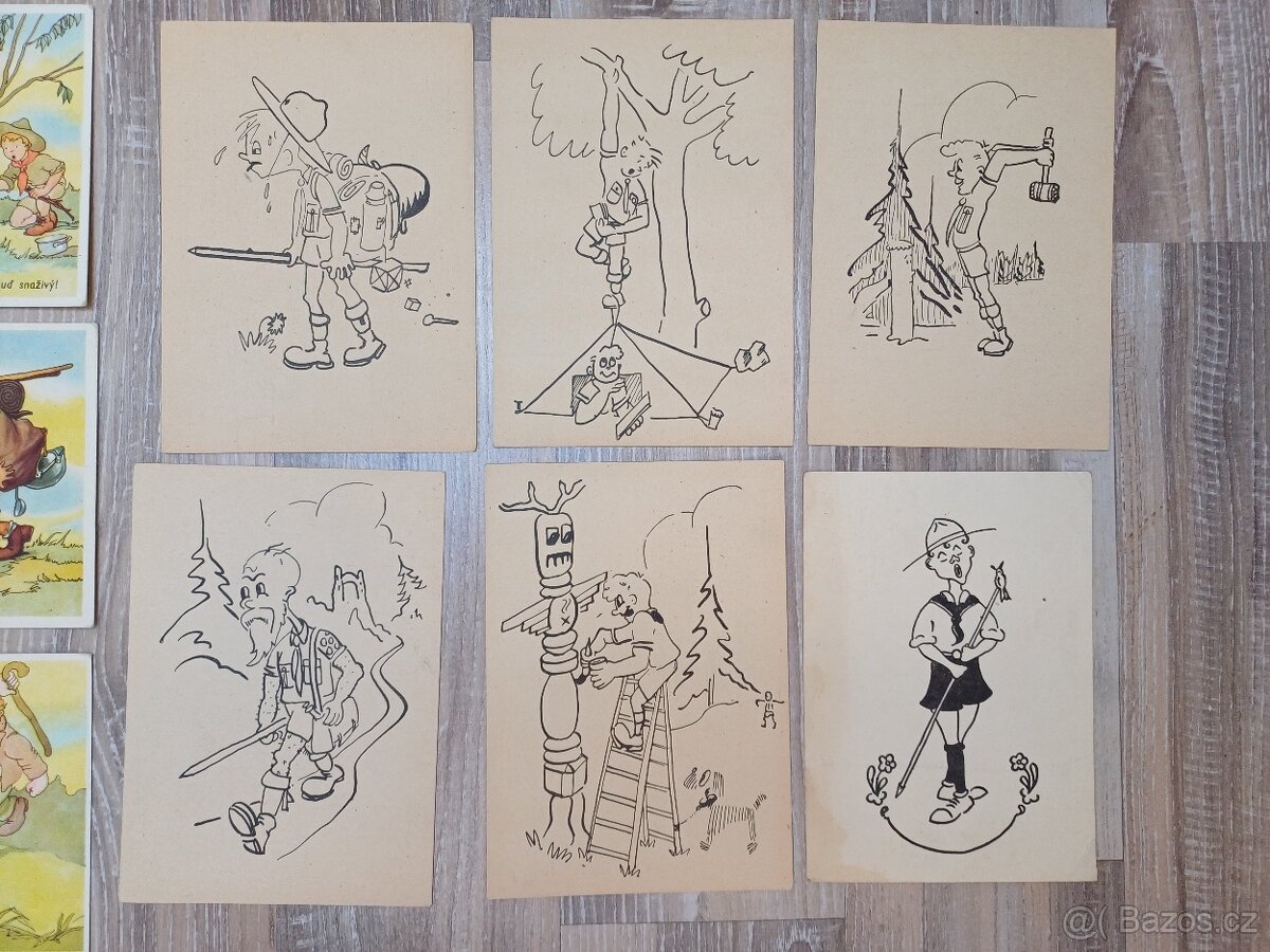 Staré pohledy Junácké - 3