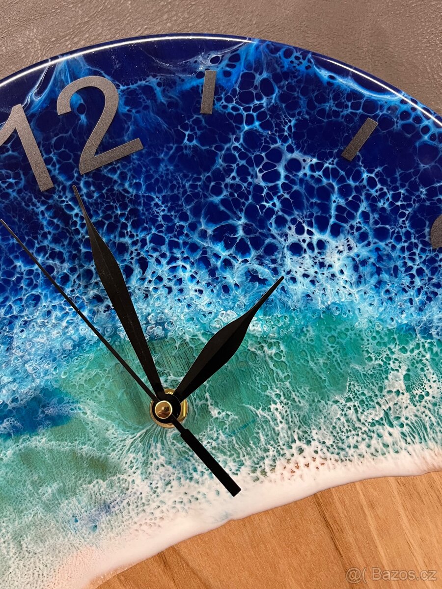 Hodiny s motivem moře - 3