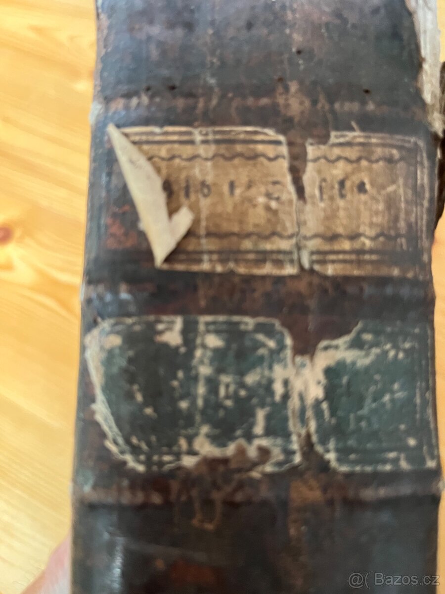 Bible z roku 1780 v češtině - 3