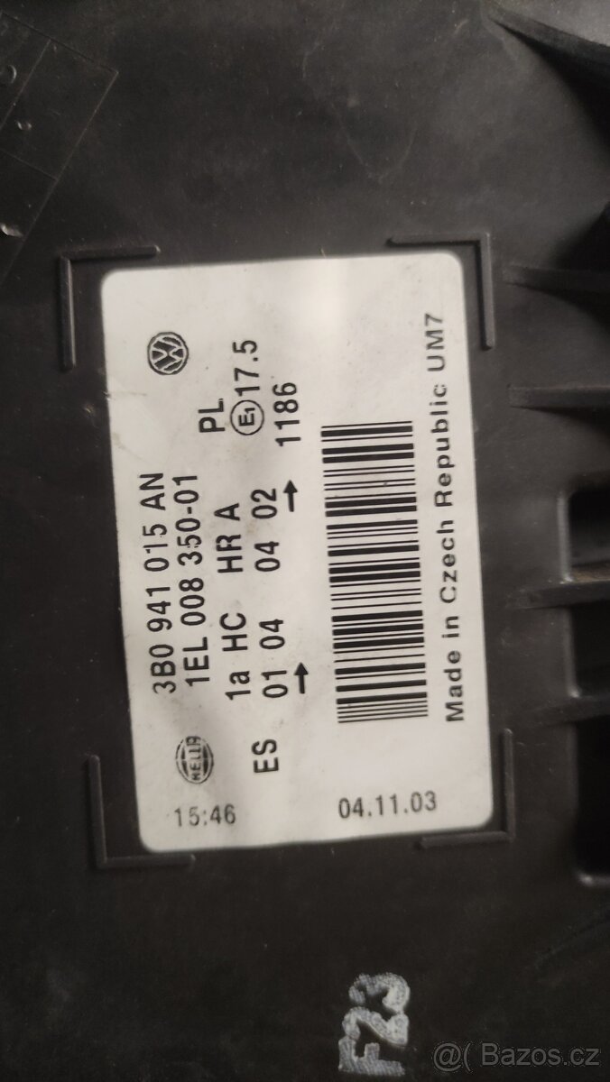 Passat B5,5 LP světlo - 3