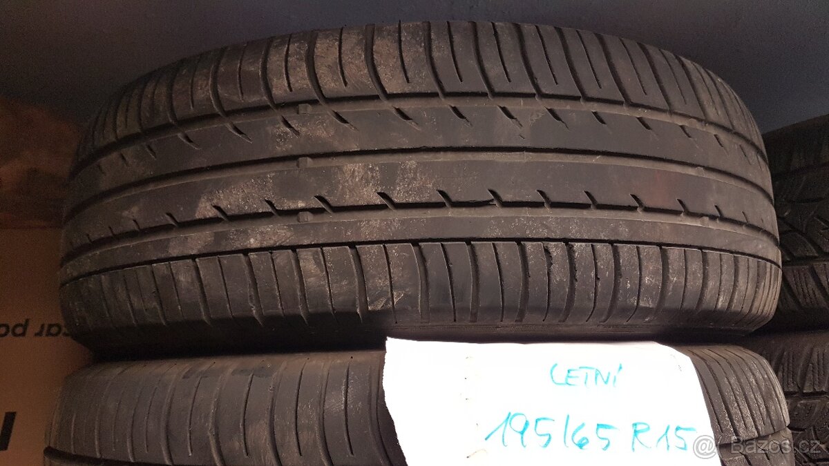 Letní pneu 195/65R15 vzorek 5mm - 3