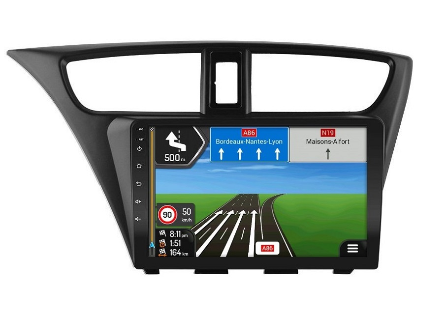 9" HONDA CIVIC 9 - ANDROID 14 - GPS autorádio - 3