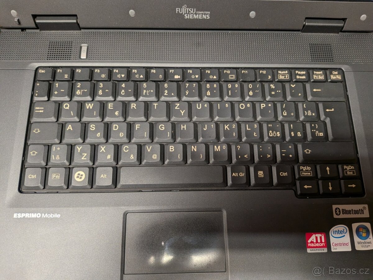 Retro notebook Fujitsu Siemens Esprimo mobile v5545 - 3