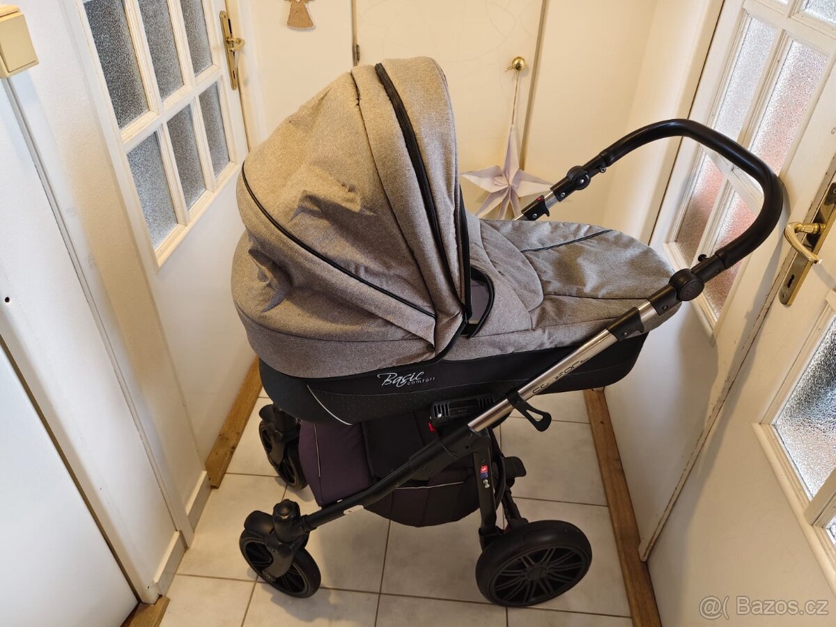Kočárek Dorjan comfort dvojkombinace + vajíčko Cybex Aton 5 - 3