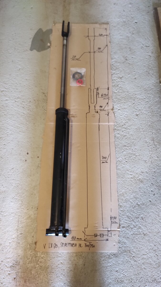 Štípač dříví Woodstar LV 60 / 70; Scheppach HL 710 (7 tun) - 3