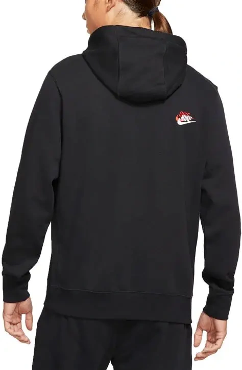 NIKE PÁNSKÁ STYLOVÁ BLACK MIKINA XXL - 3