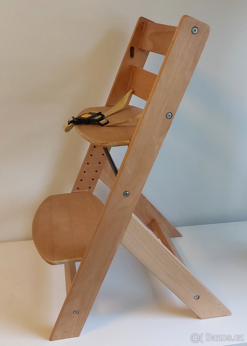 Rostoucí židlička dřevěná - 3