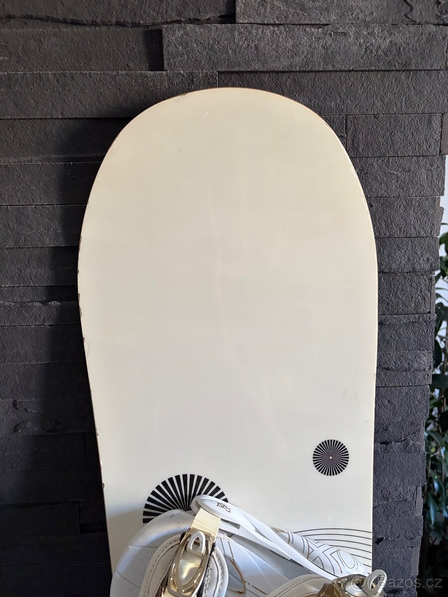Dámský snowboard vel. 151, vázání ROXY vel. L - 3