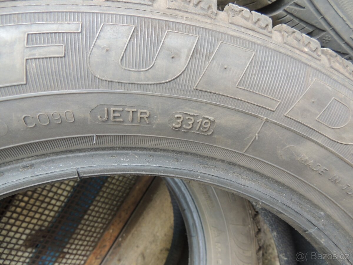 4ks zimních pneu 185/60/15 - 3