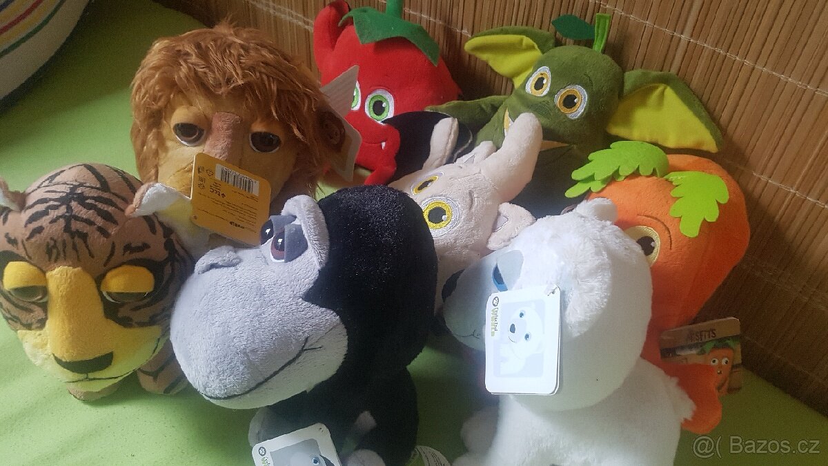 Sada plyšáků - 3