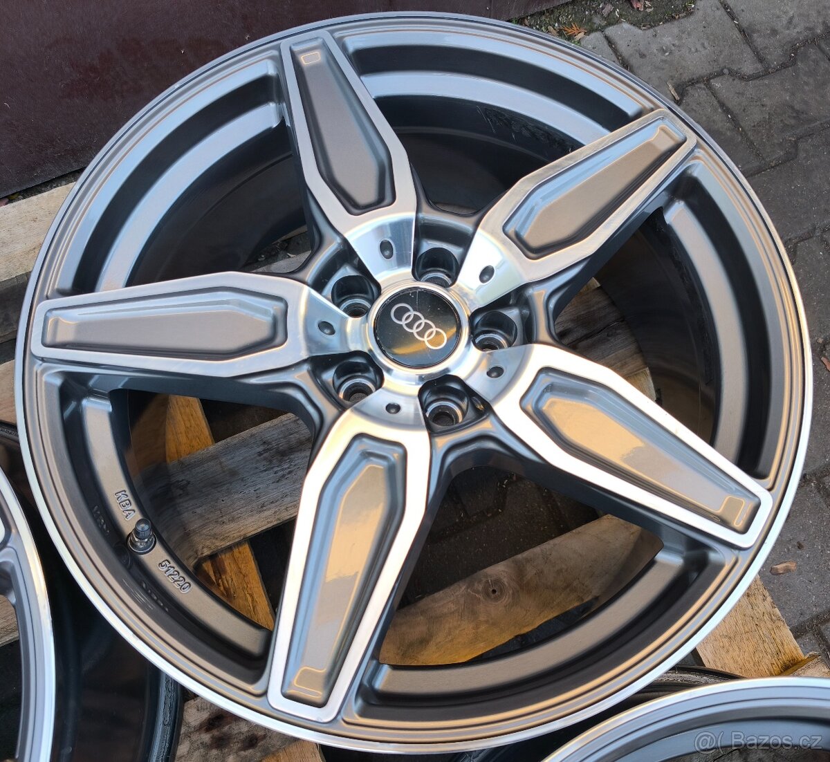 Hliníkové ráfky 19 AUDI Q5 SQ5 A4 B8 B9 A6 C7 C8 kpl 8,5X19 - 3