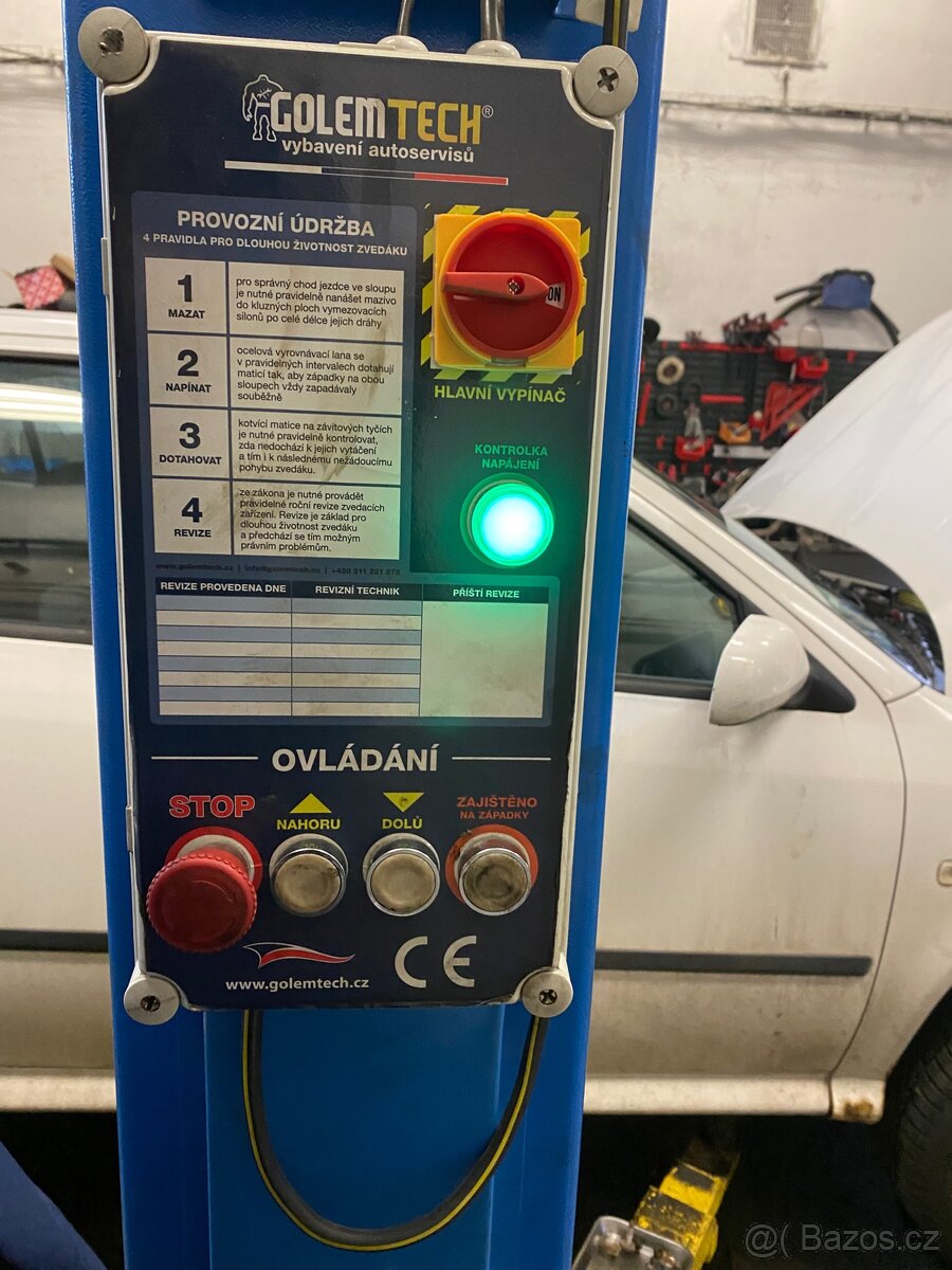 Dvousloupový zvedák 4,2 t PROFI - 3