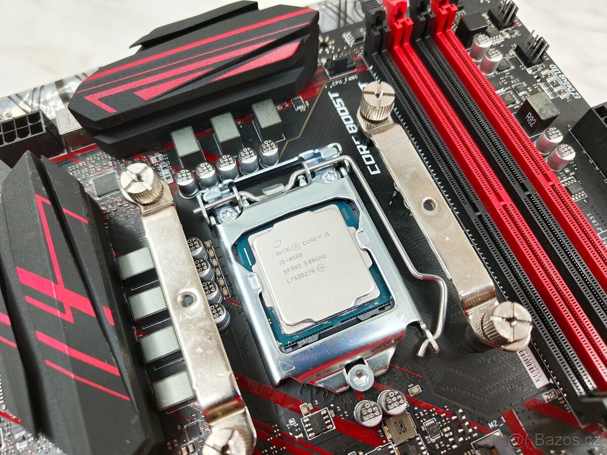 MSI B360 GAMING PLUS + Intel i5-8500 + chladič Fera 3 - 3
