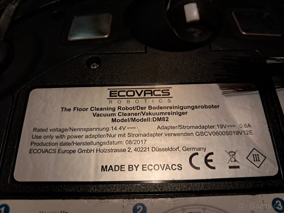 Robotický vysavač Deebot Ecovacs DM82 - 3