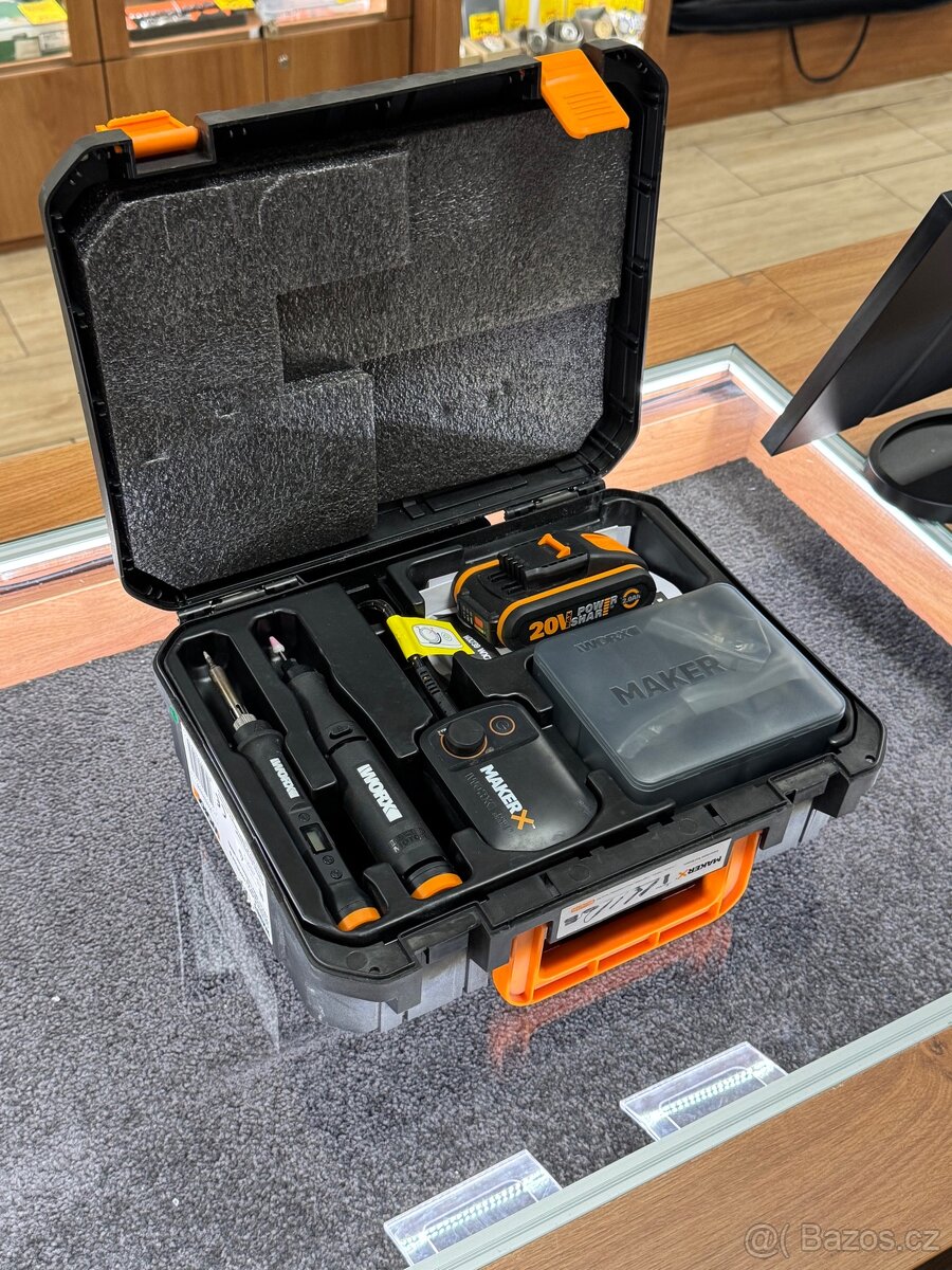 🛠️ Worx MakerX™ – modulární DIY sada | TOP stav ⭐ - 3