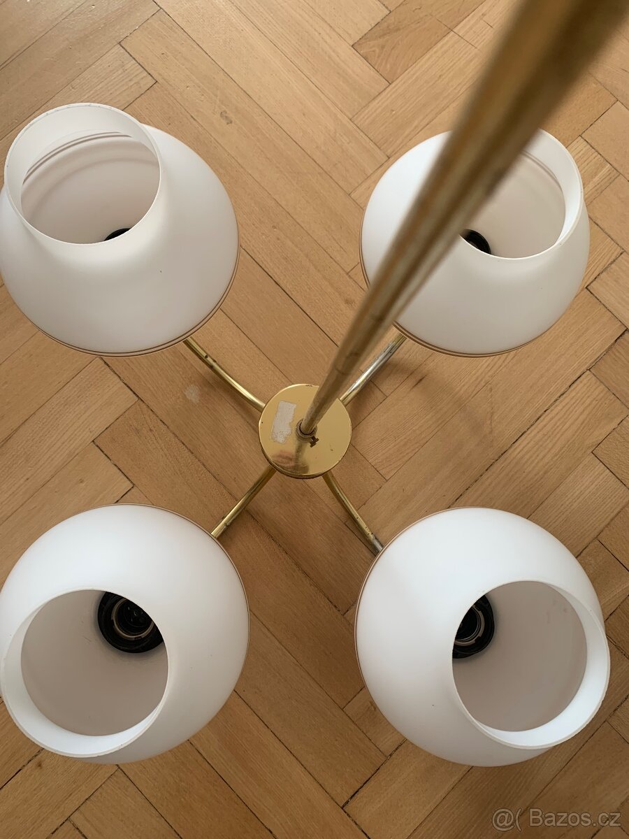 PRODÁM ČTYŘRAMENNÝ RETRO LUSTR - 3