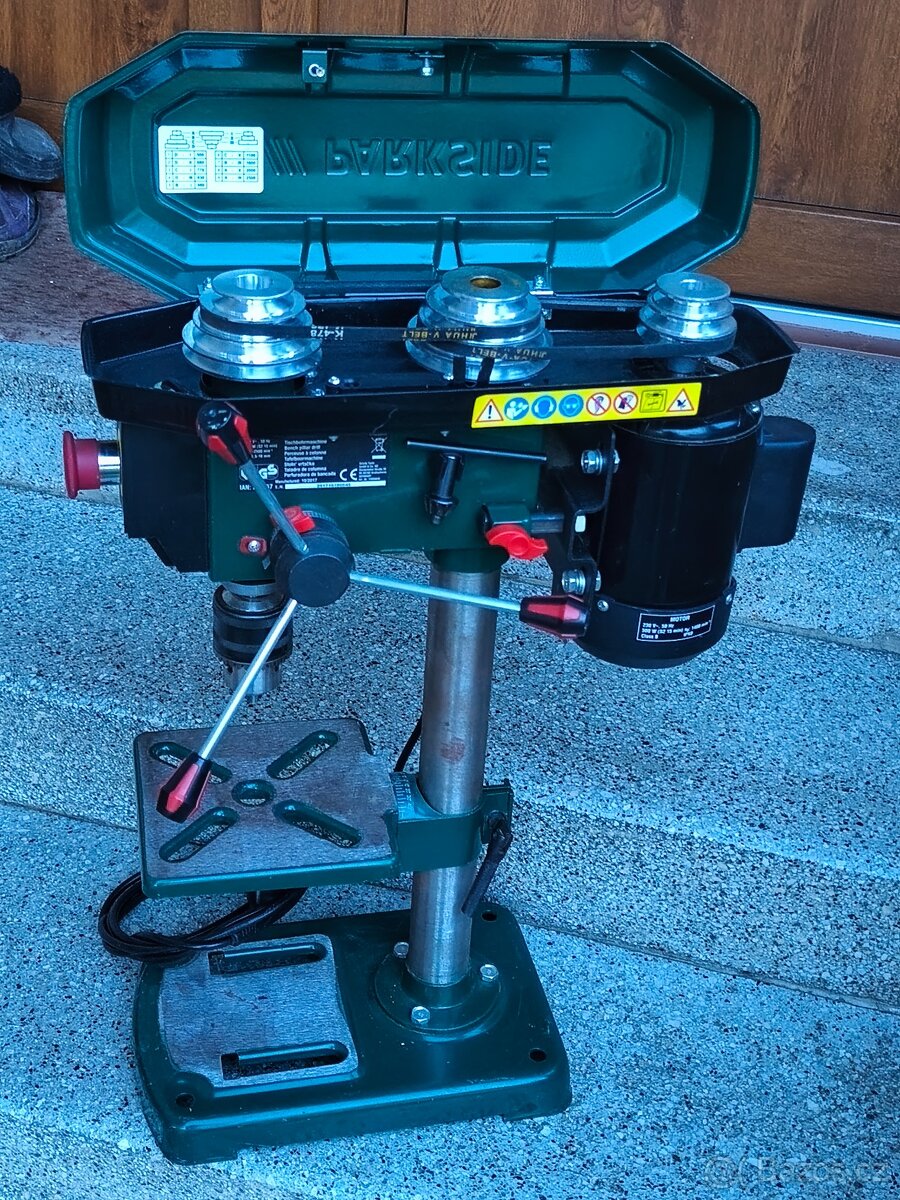 Prodám Stolní vrtačku Parkside PTBM 500 E5 - 500 W. - 3