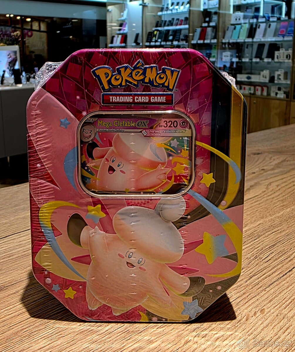 Pokémon TCG :Mega Moonlit Tin includes - 3