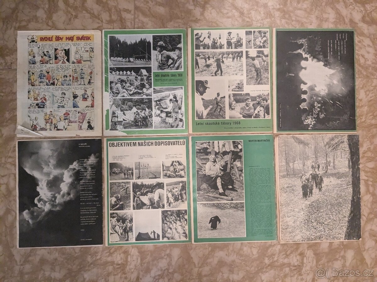 Junák Skaut z let 1968 - 69 - 3