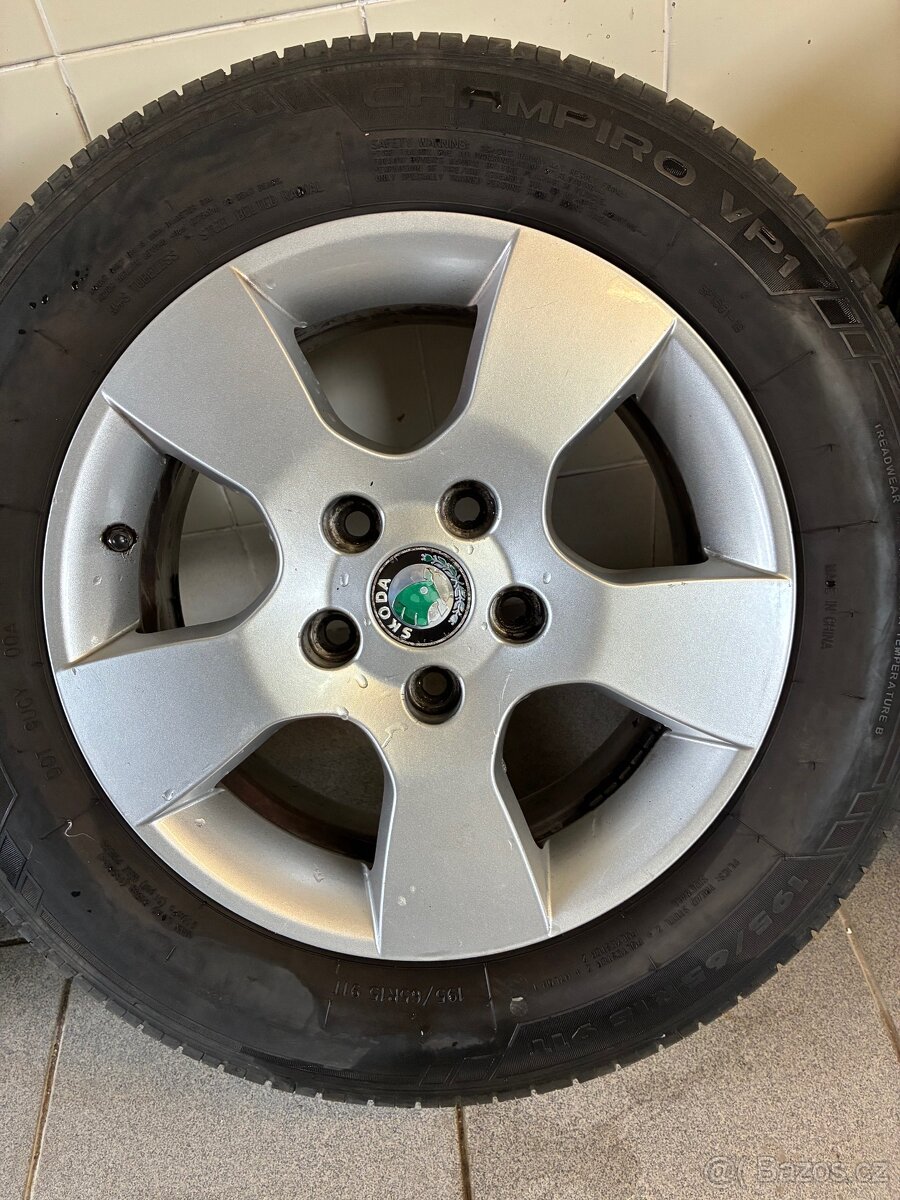 Alu kola 15" Škoda Octavia 2 5x112 mm - 3
