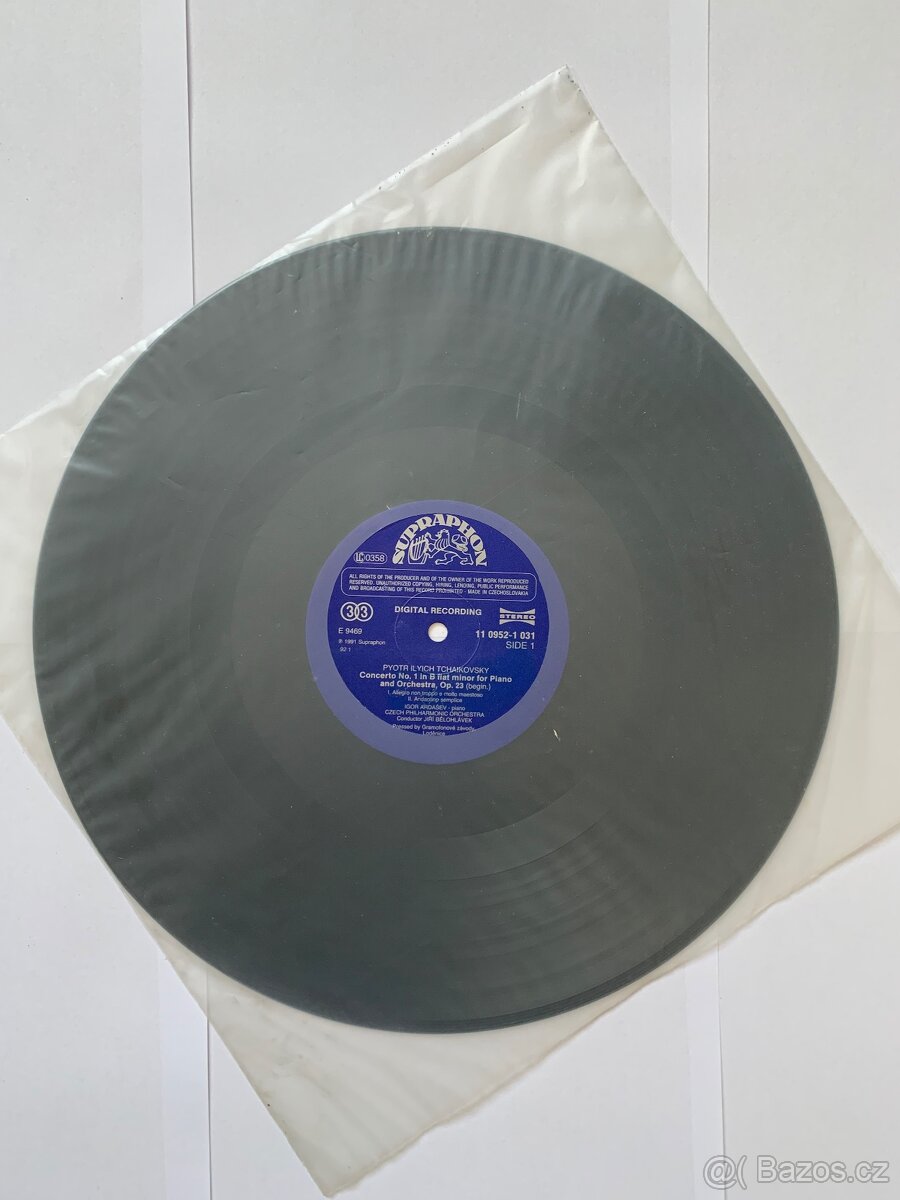 PRODÁM GRAMOFONOVOU DESKU - TCHAIKOVSKY PIANO CONCERTO NO.1 - 3