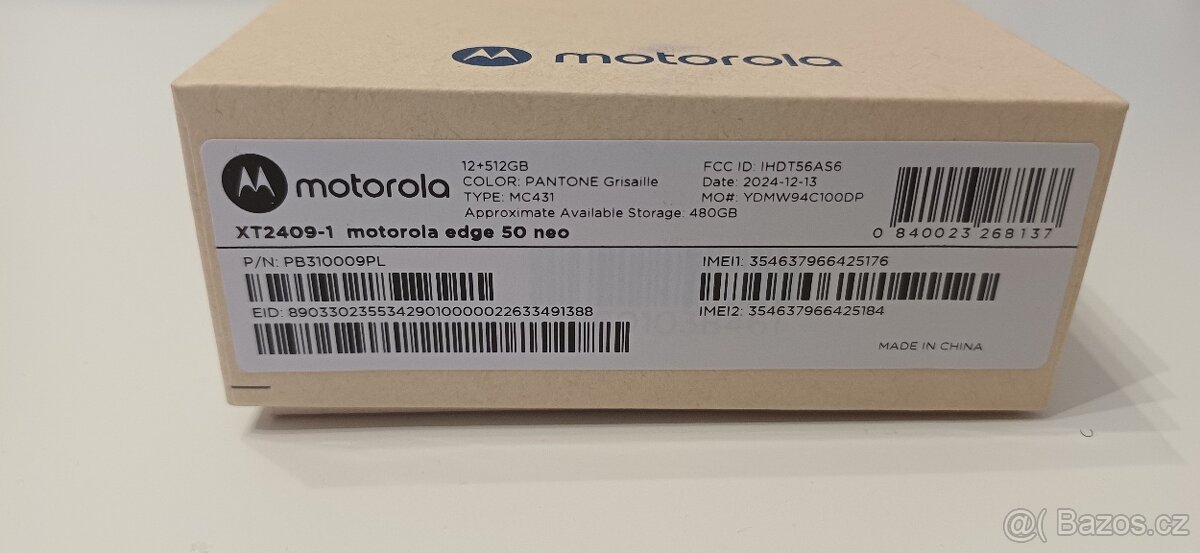 Motorola Edge 50 Neo 12GB/512GB Nová - 3