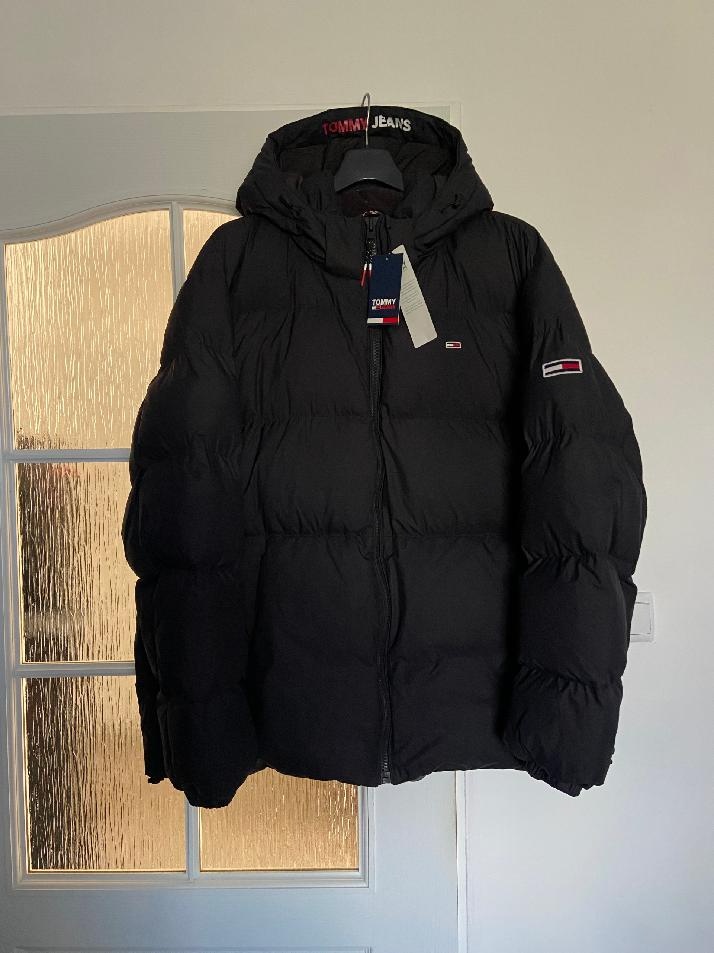 Značková zimní bunda z prachového peří zn. Tommy Jeans - 3