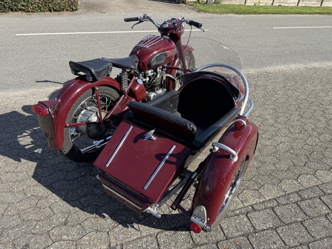 Triumph Speed Twin 500 OHV 1955+ sidecar - 3