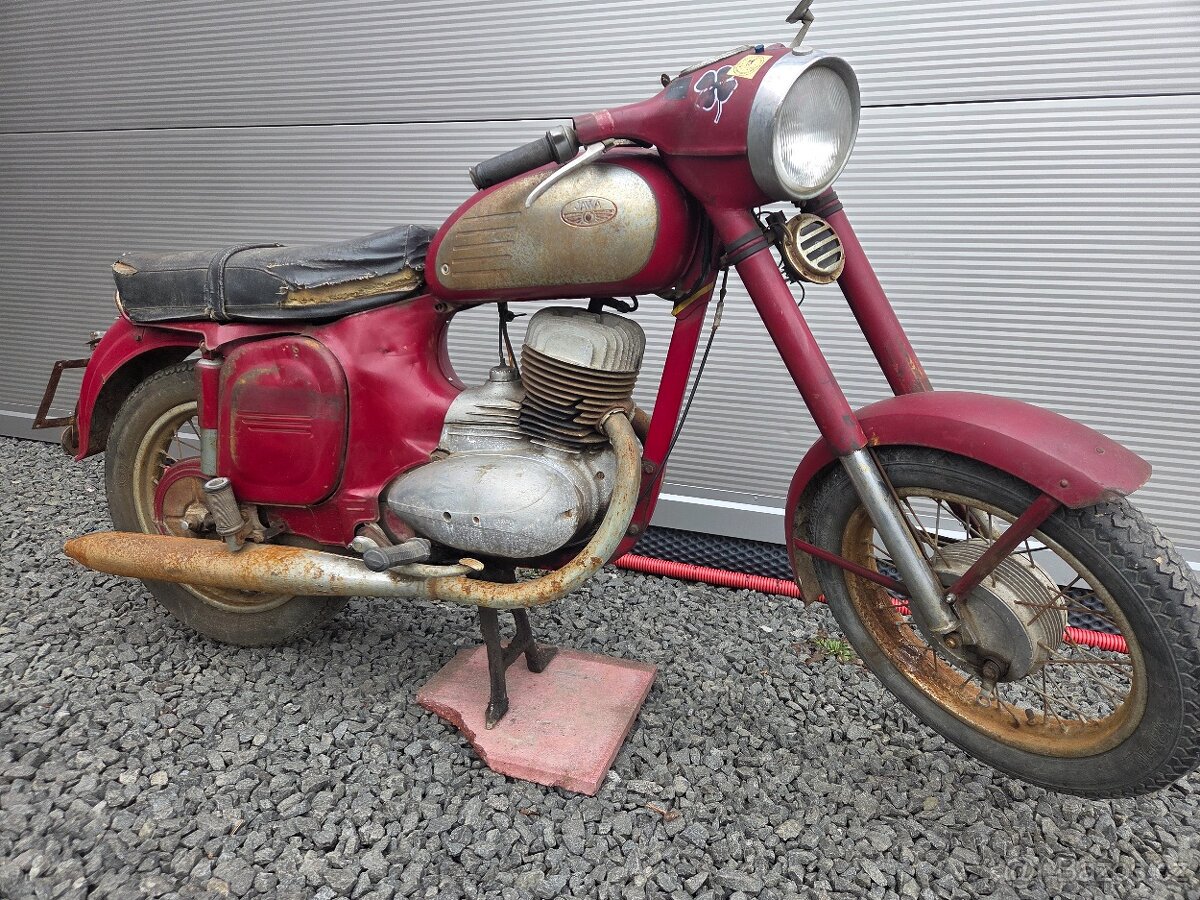 Jawa 250 panelka s doklady - 3