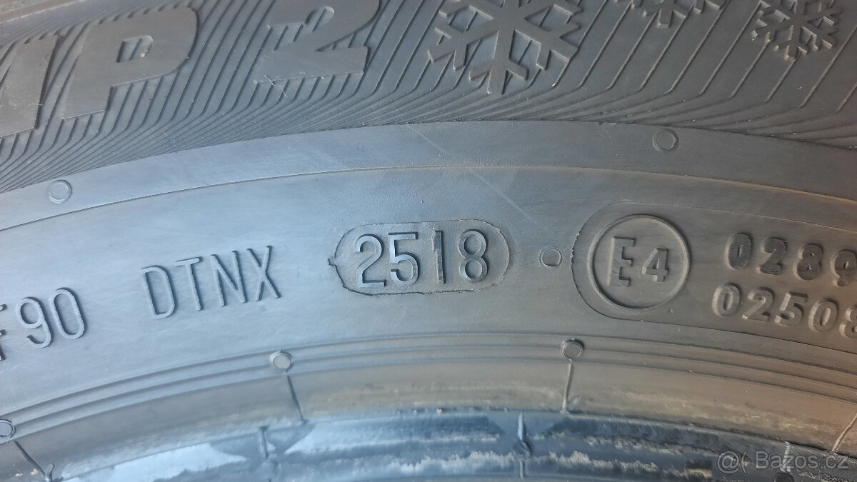 2ks zimní pneu 185/60 r15 - 3