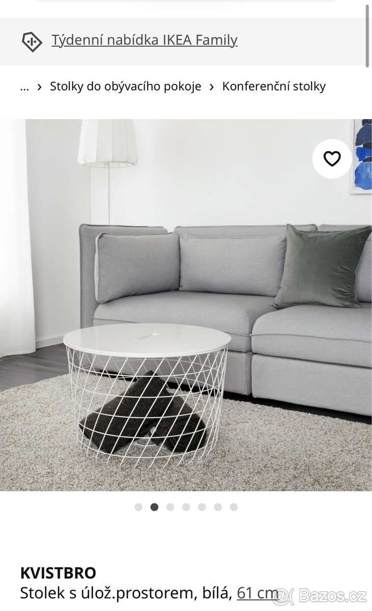 Stolek Ikea Kvistbro - 3