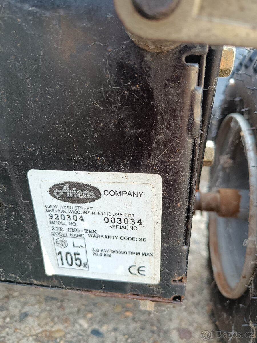 Sněhová fréza Sno-Tek 22R - 3