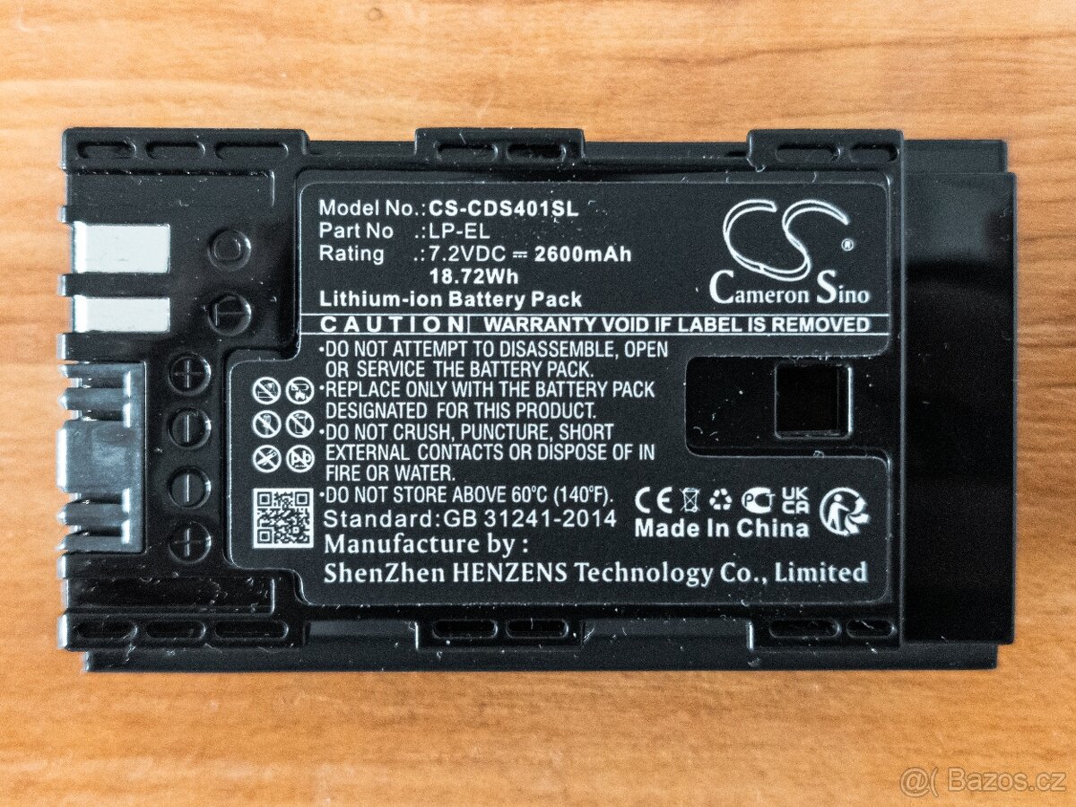 Canon LP-EL 2600mAh - 3