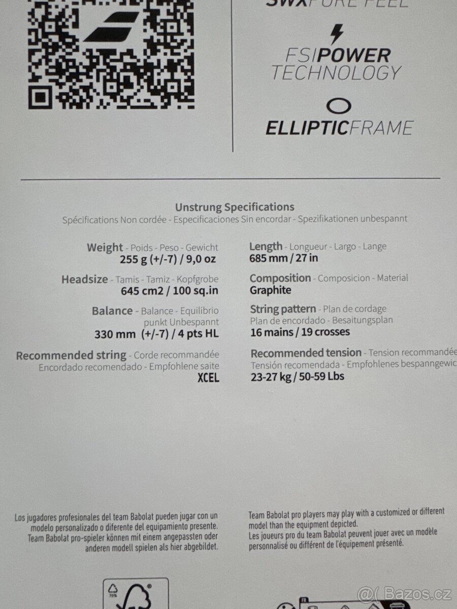 Raketa Babolat Pure Drive Super Lite G1 - 3