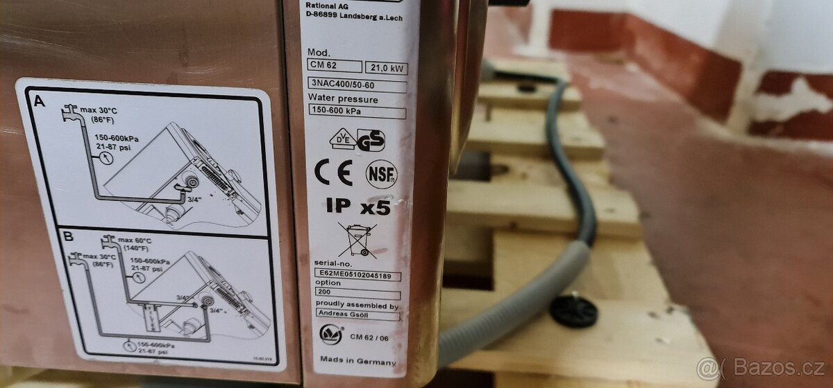 Konvektomat RATIONAL CM62, 21kW - 3